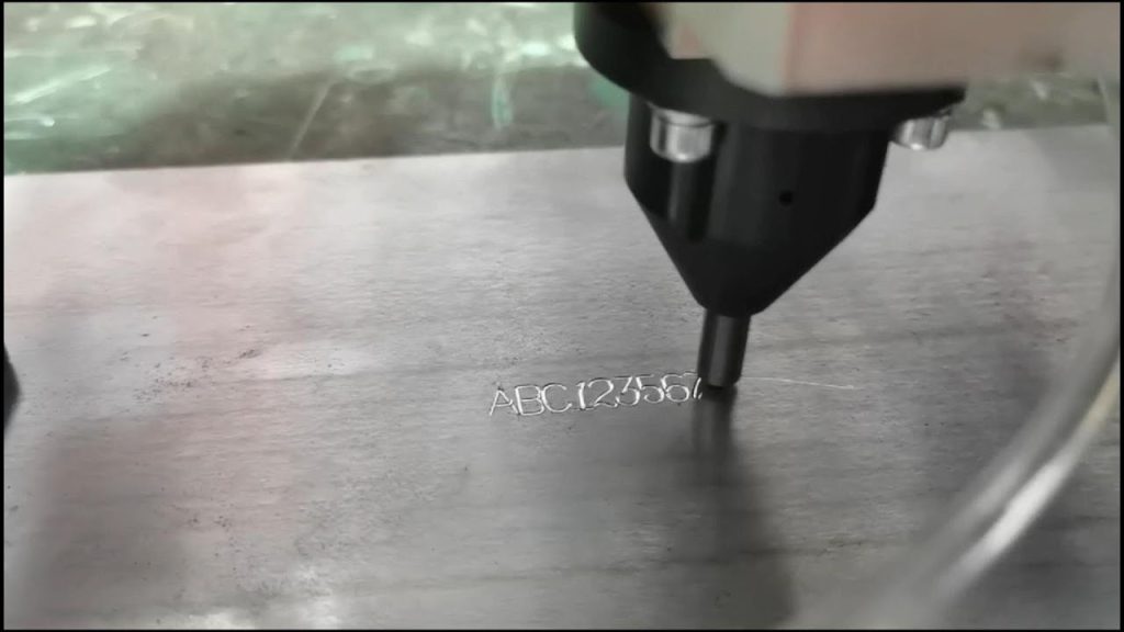 Video Thumbnail: Scribe Machine | Better Vin & Chassis logo Number Marking