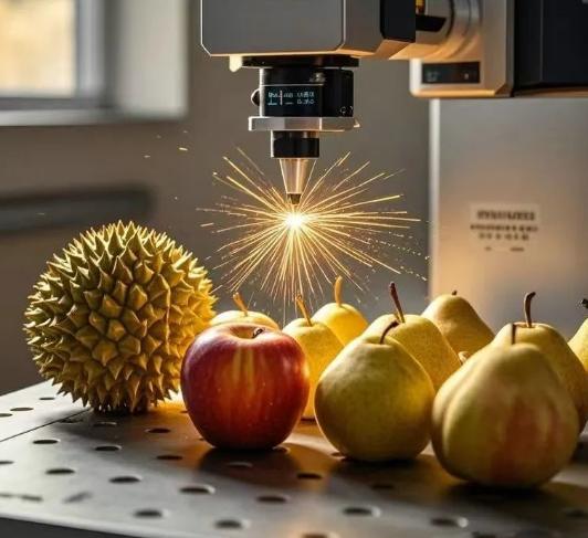 Laser Marking on Fruits